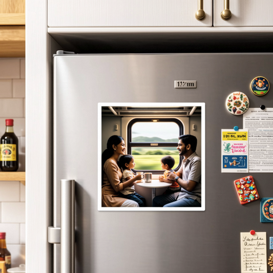 Personalized Pocket Square Photo Magnets (Sets of 4-20)