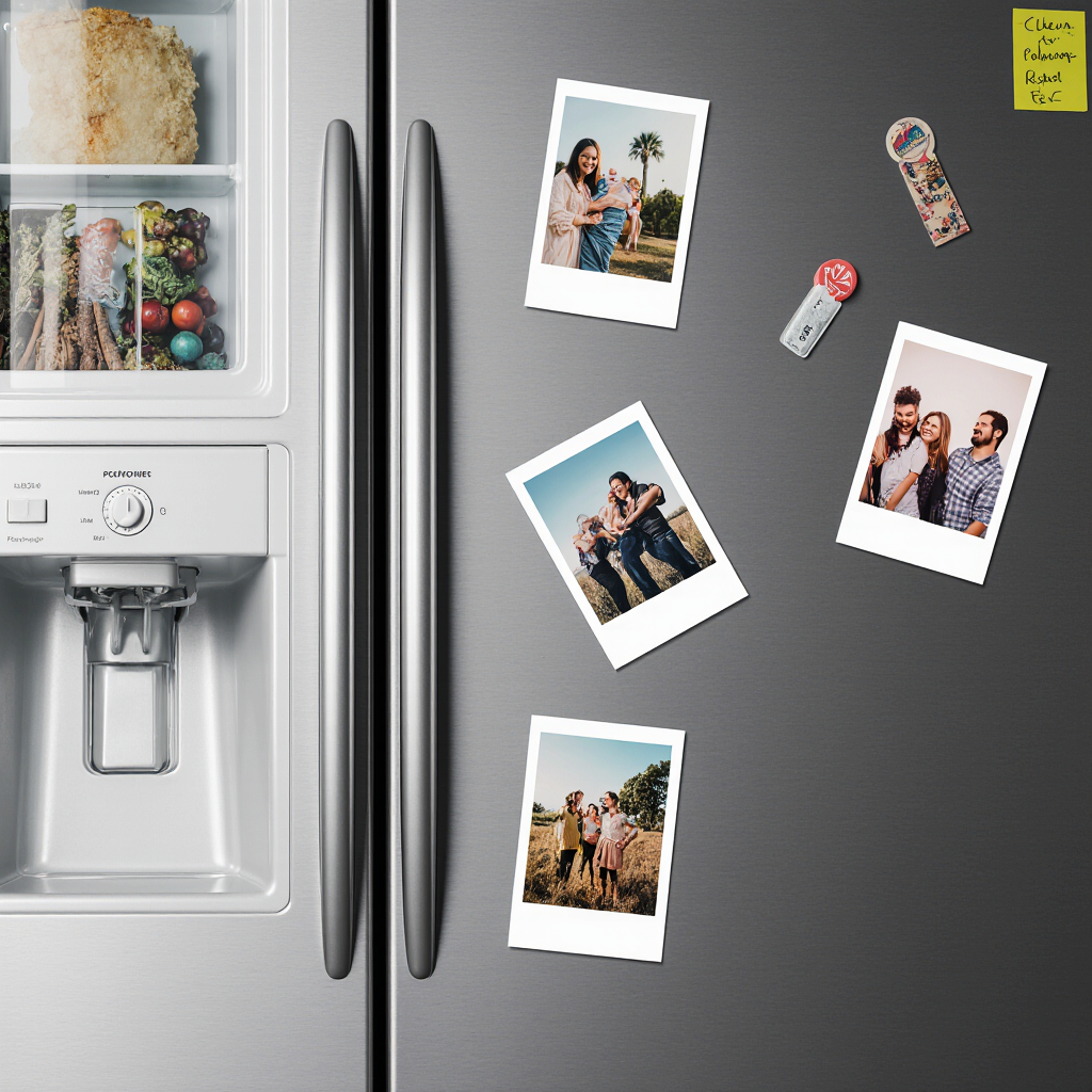 Magnetic Classic Polaroid-Style Photo Prints