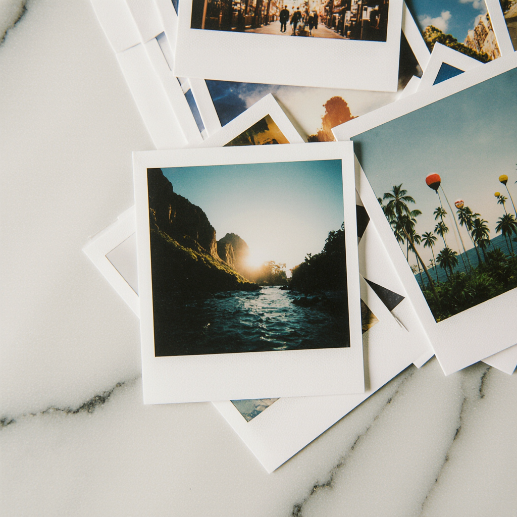 Mini Polaroid-Style Photo Prints – Packs of 12–60