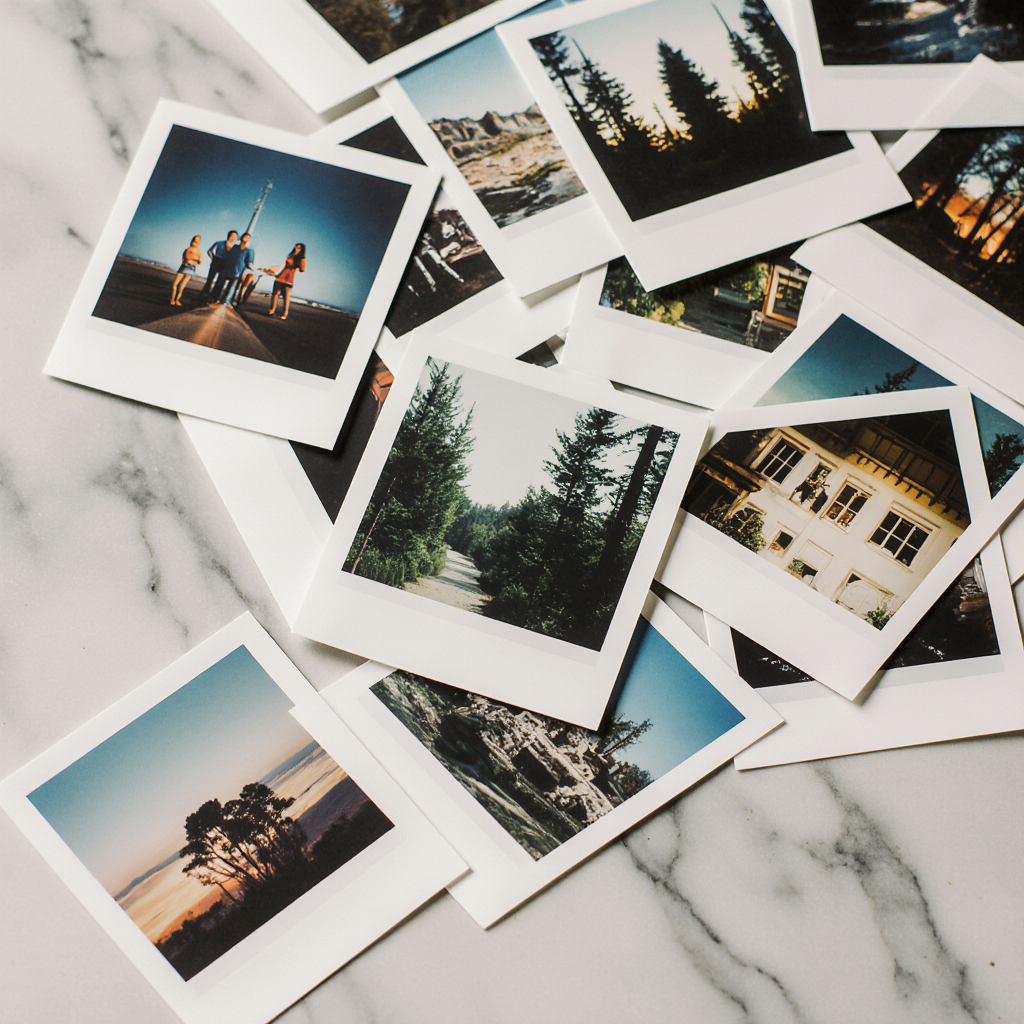 Classic Polaroid-Style Photo Prints