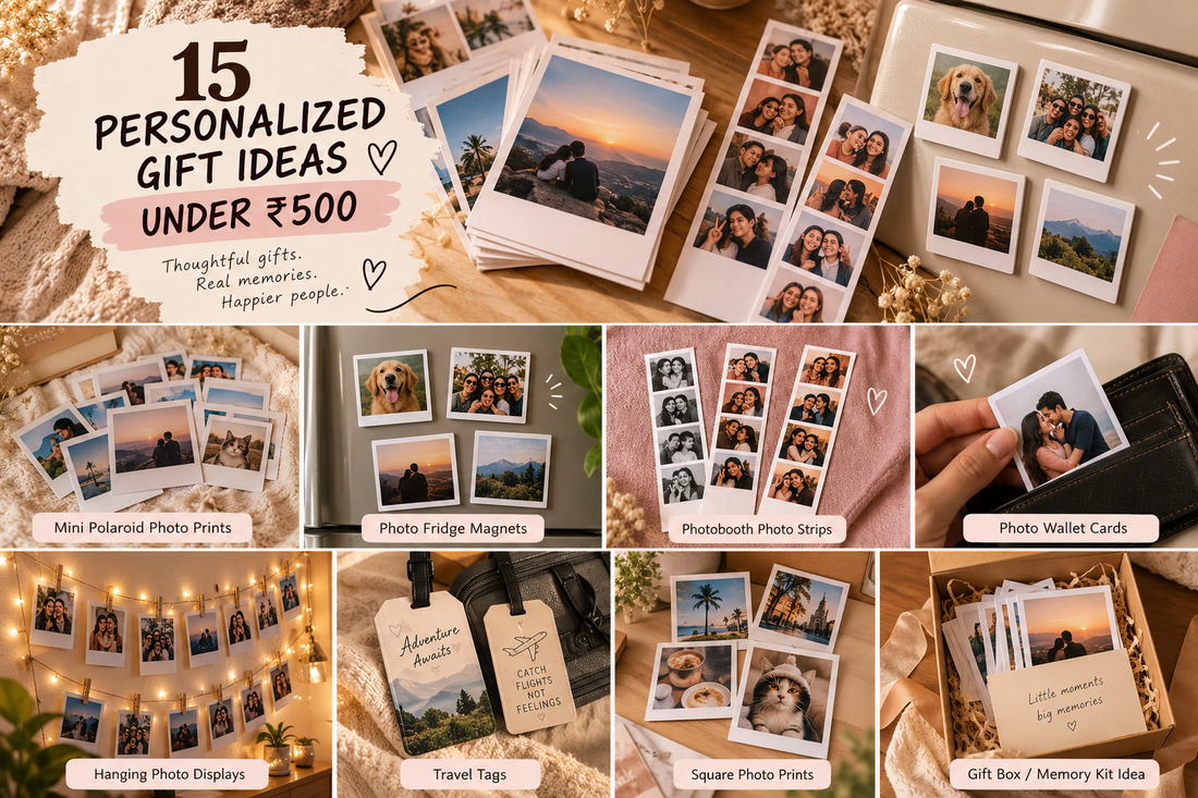 15 Unique Personalized Gift Ideas Under ₹500 in India