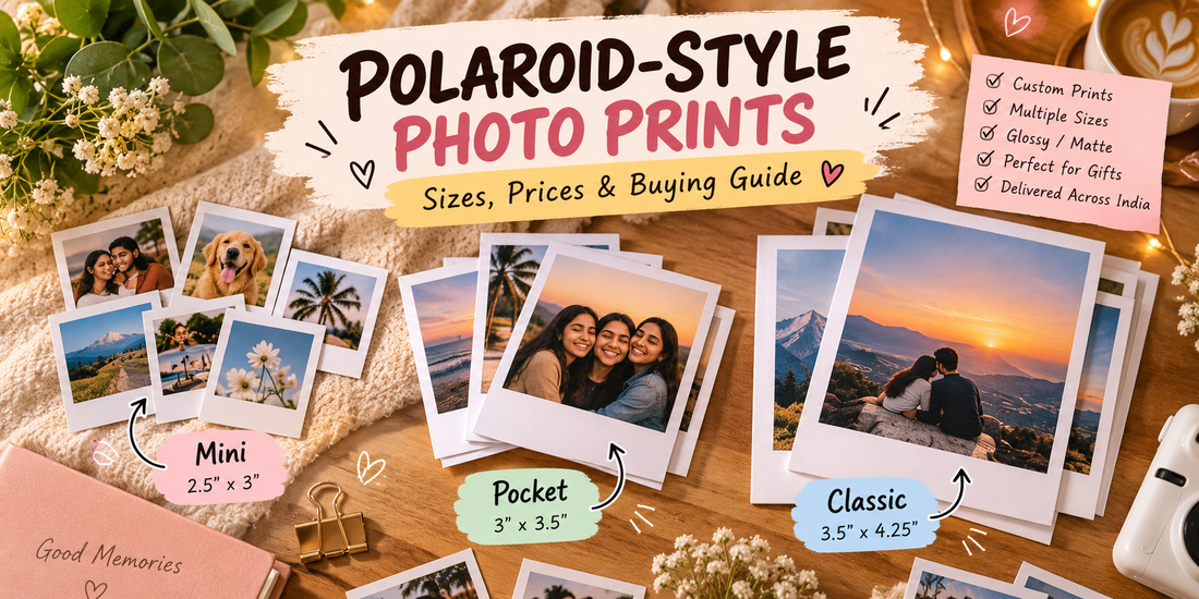 Where to Buy Polaroid-Style Photo Prints Online in India?