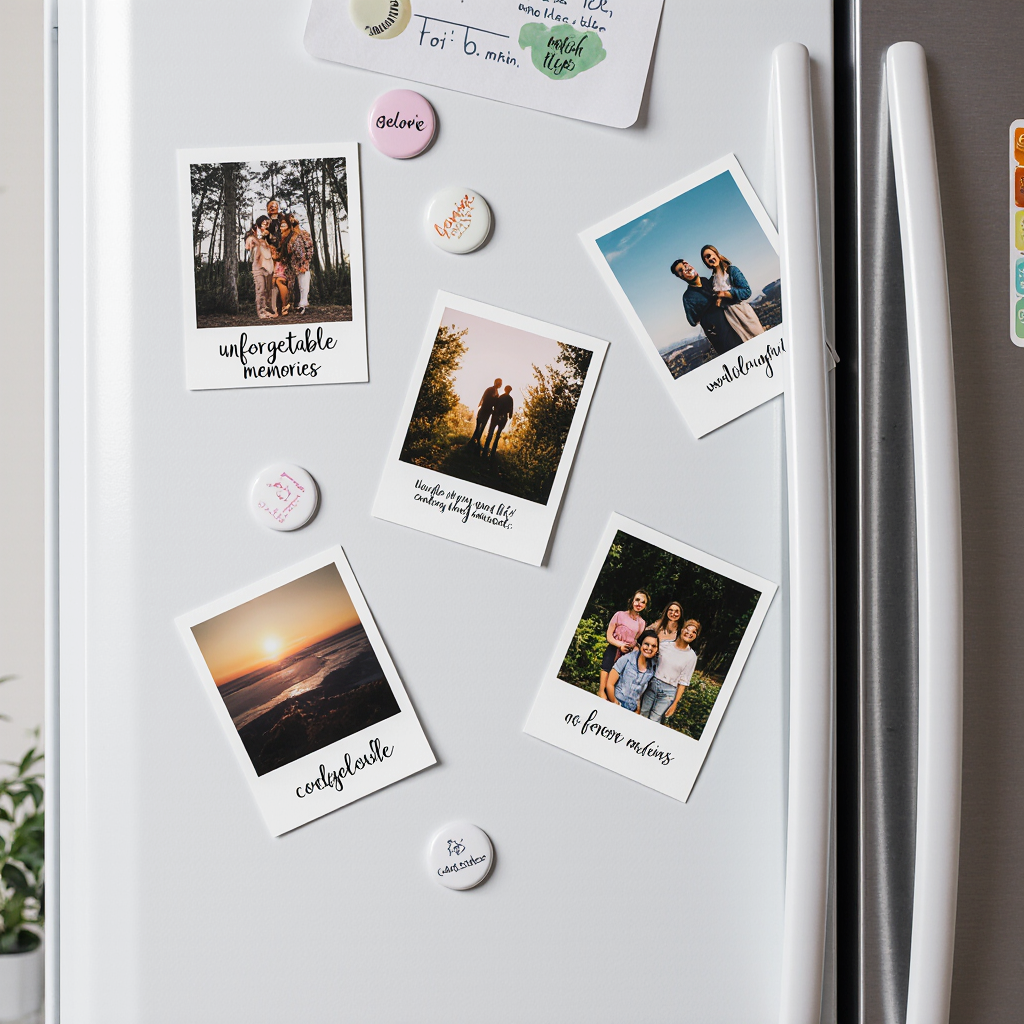 Magnetic Classic Polaroid-Style Photo Prints