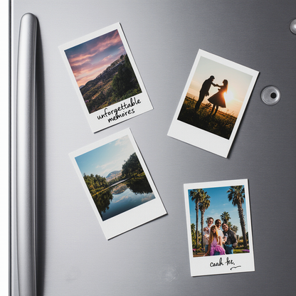 Magnetic Classic Polaroid-Style Photo Prints