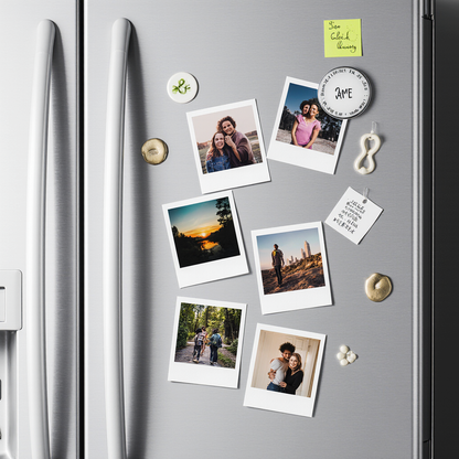 Magnetic Classic Polaroid-Style Photo Prints