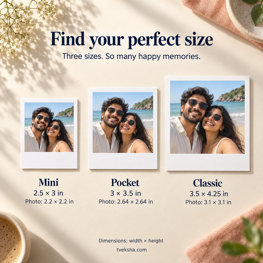 Mini Polaroid-Style Photo Prints – Packs of 12–60