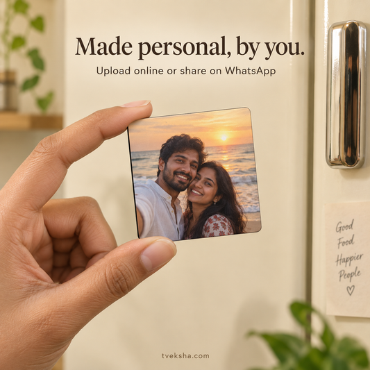 Personalized Photo Flexible Fridge Magnet – Packs of 4–20