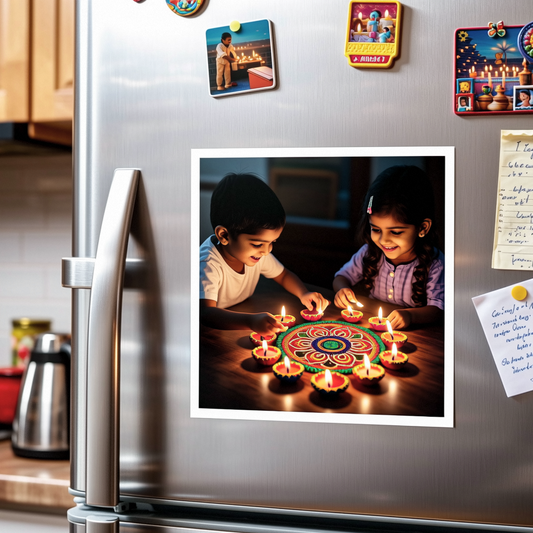 Magnetic Square Photo Prints