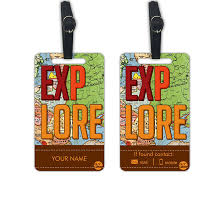 Prime Band  Personalized Travel Tags