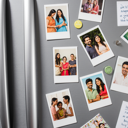 Magnetic Classic Polaroid-Style Photo Prints