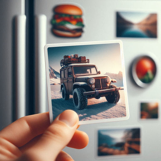 Magnetic Mini Square Photo Prints