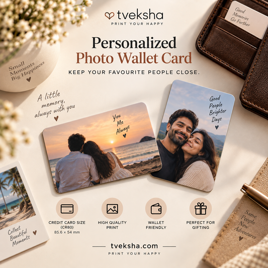 Personalized Photo Wallet Card